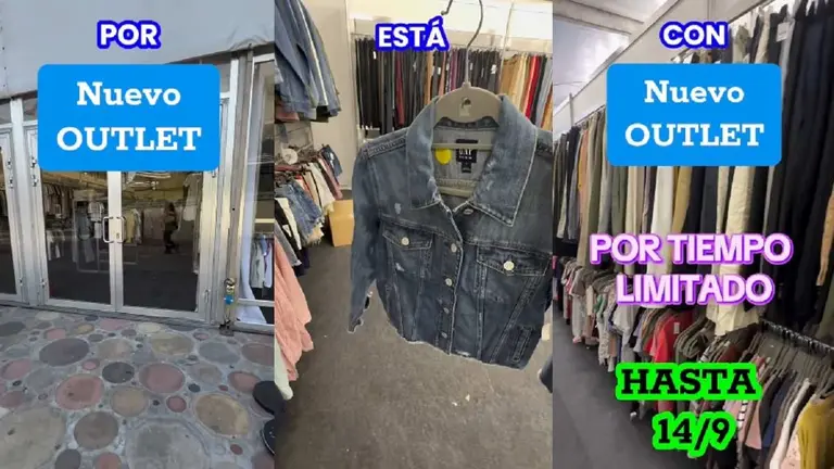 Abrió un nuevo outlet con ropa importada y barata: dónde queda y hasta cuándo estará