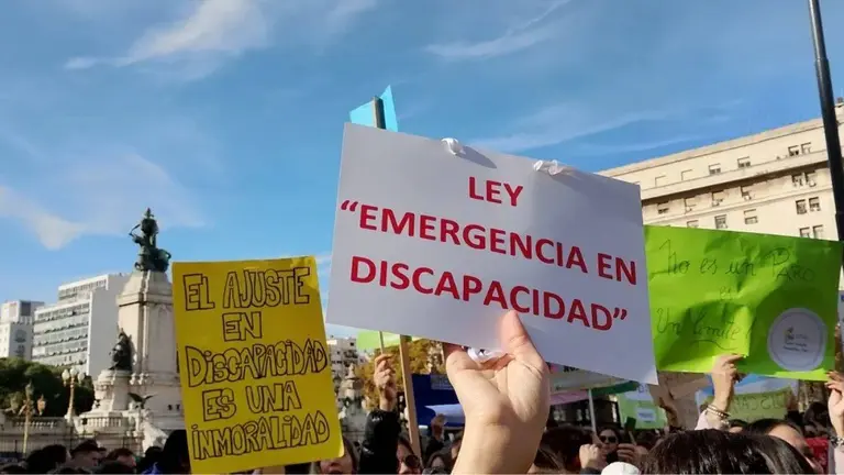 VIDEO | Ley de emergencia en discapacidad: familiares y agrupaciones sociales celebraron el rechazo al veto