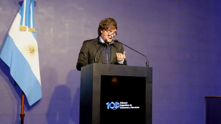 Milei, ante empresarios: "Tenemos un Congreso secuestrado por el kirchnerismo"