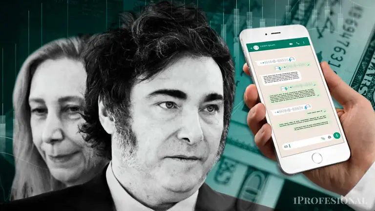 Javier y Karina Milei