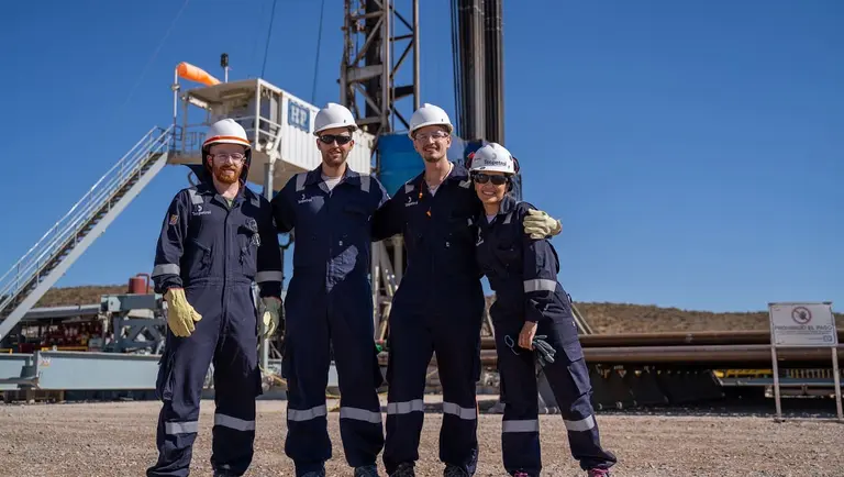 Jóvenes profesionales en prácticas en Gupo Techint
