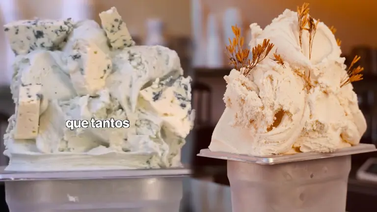 De dónde es la heladería argentina que innovó con gustos como queso azul, ajo y té
