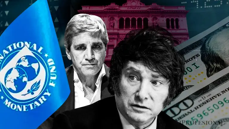 Javier Milei, dólar, FMI, Luis Caputo