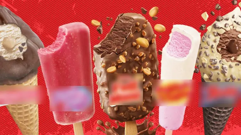 Cinco de las golosinas más famosas se transforman en helado de kiosco