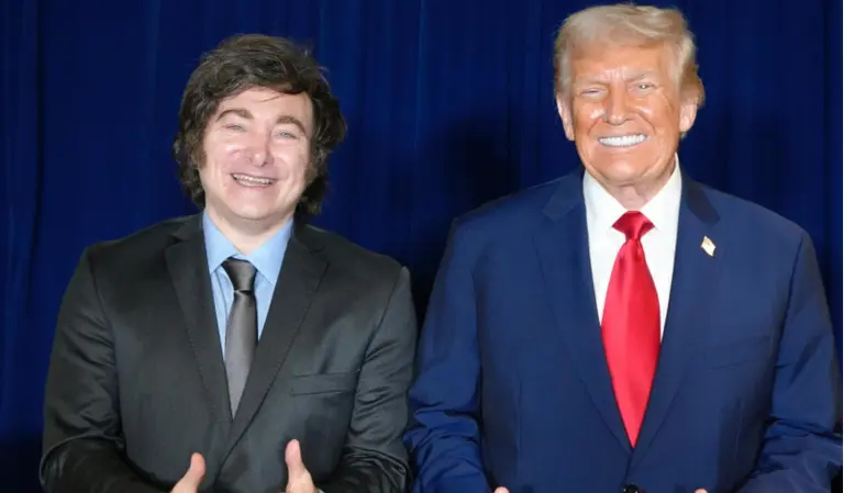 Milei confirmó que se encontrará con Donald Trump en octubre en la Casa Blanca