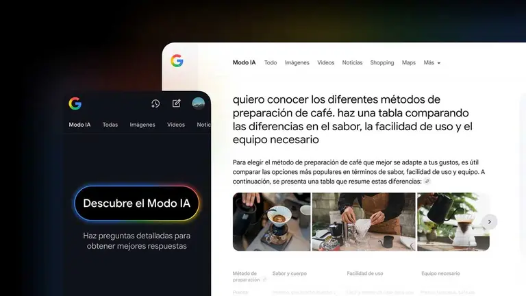 Google integra inteligencia artificial en su buscador: Adiós a la búsqueda tradicional