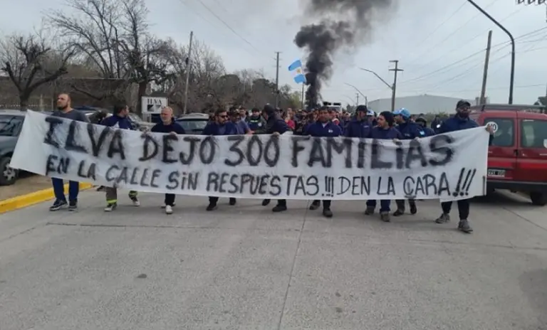 Reclamo de trabajadores de ilva