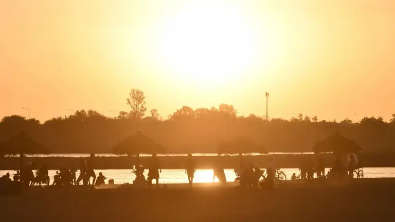 Esta provincia sumó espacio de playa a orillas del río y se prepara para un verano a pleno