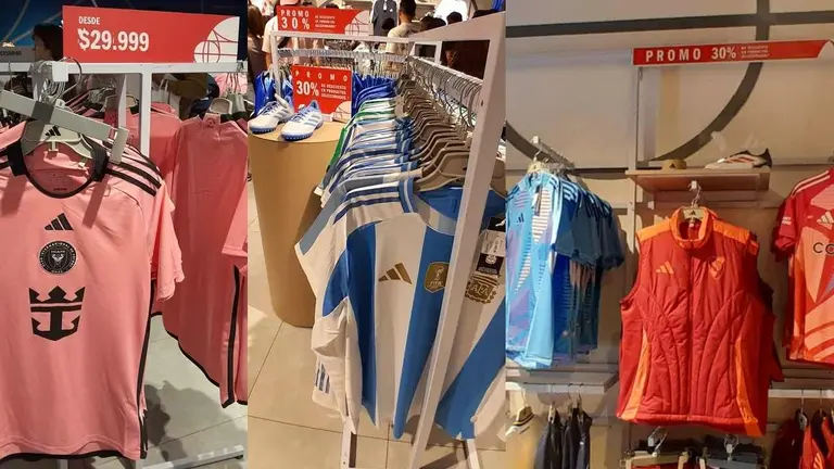 Outlet de Adidas con grandes descuentos: zapatillas desde $39.999 y la camiseta de Messi desde $29.000