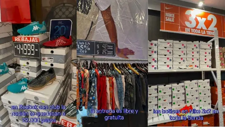 Outlet de Nike, Adidas, Legacy y otras marcas top con zapatillas desde $27.000 y promociones 2x1