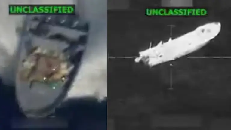 VIDEO | Estados Unidos hundió con misiles otras dos "lanchas narco" y murieron seis personas