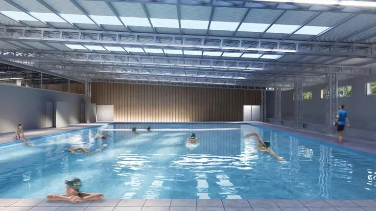 Pileta, gimnasio, cancha cubierta y más: acá estará el nuevo poli del gobierno porteño