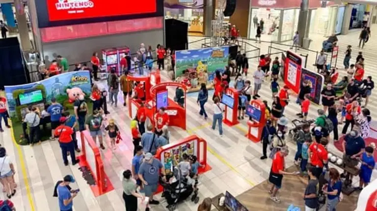 Nintendo Switch y Switch 2: dónde probar los nuevos juegos en el Nintendo Mall Tour