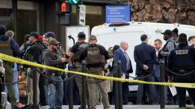 Tiroteo en Washington: mataron a dos miembros de la Guardia Nacional cerca de la Casa Blanca