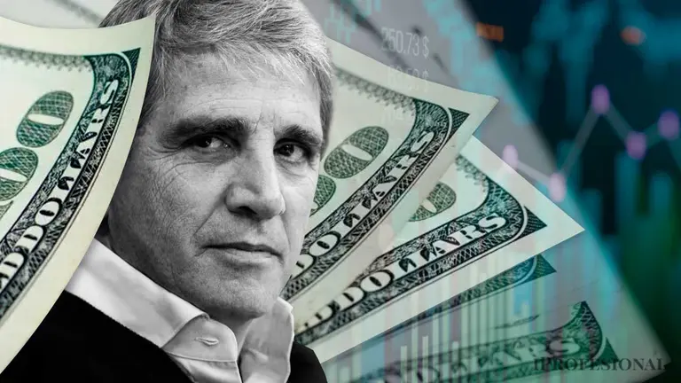 Luis Caputo, dólares