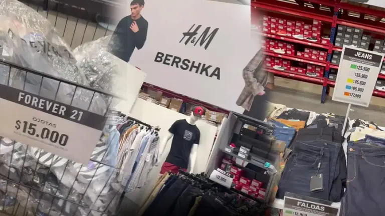 Ropa de H&M, Bershka y otras marcas a la venta en este supermercado del Conurbano