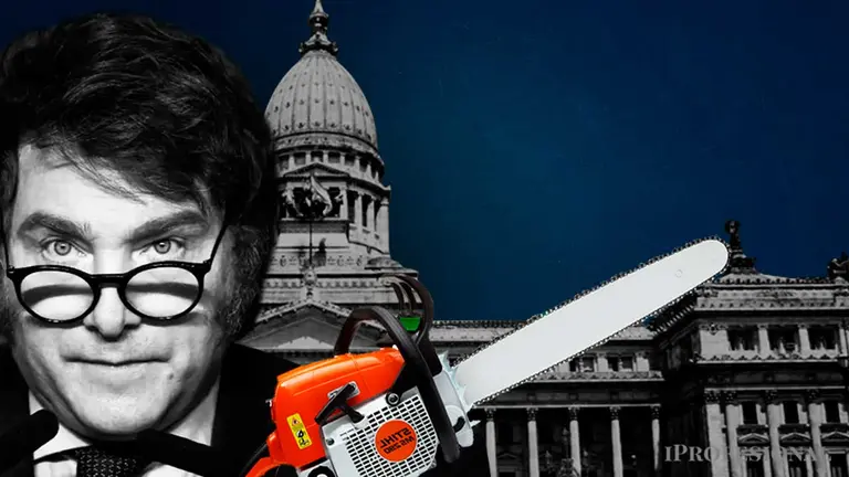 milei motosierra congreso