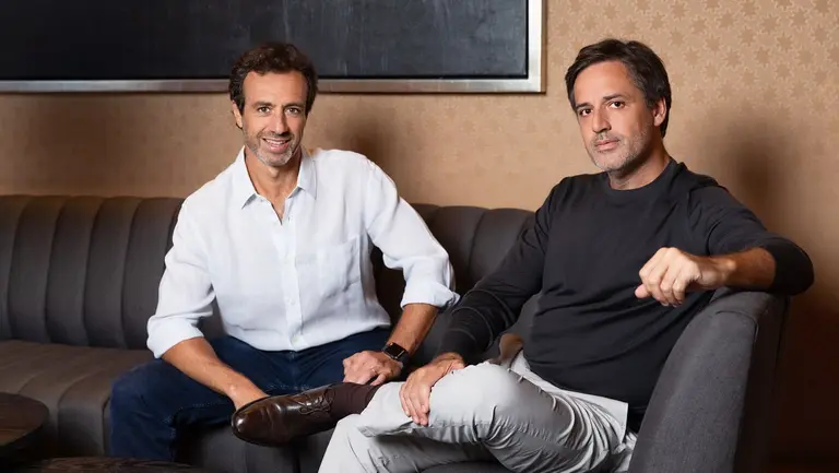 Ignacio Vidaguren y Gastón Taratuta, de Aleph