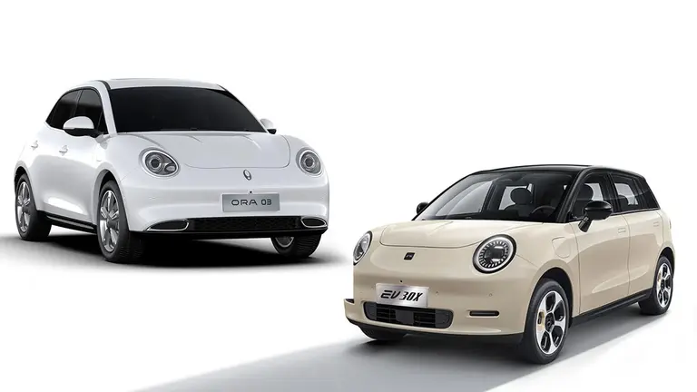 Ora 03 versus Jac EV 30X: ¿cuál de estos dos autos eléctricos chinos conviene comprar?