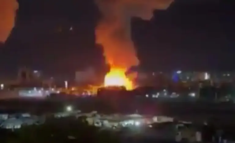 Video: las imágenes de las explosiones registradas en Caracas