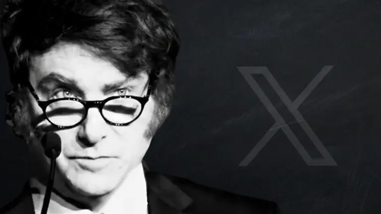 Suspendieron la cuenta de X de Milei en inglés unas horas después de presentarla oficialmente