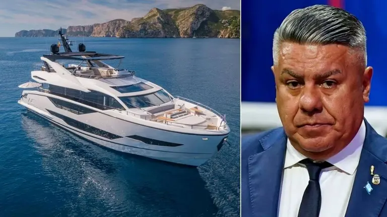 La empresa de Faroni pagó uno de los yates de lujo que "Chiqui" Tapia usó en Mónaco