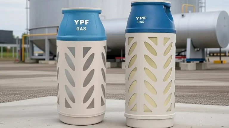 Las revolucionarias garrafas que lanzó YPF: son de plástico, sustentables y casi 70% más livianas