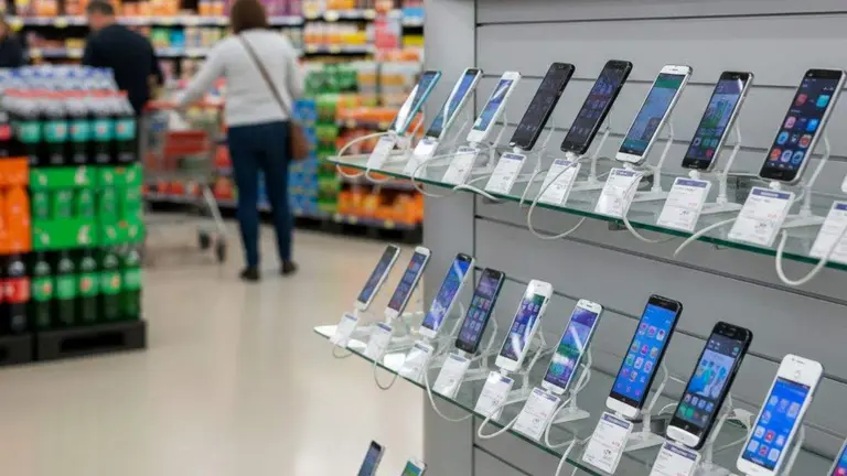 Coto y carrefour venden celulares con descuentos