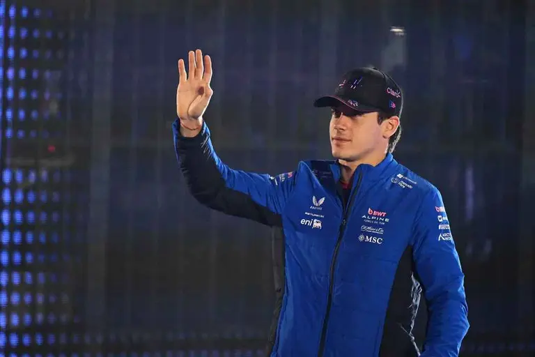 Colapinto celebró el final de la primera semana de pretemporada: qué dijo de su auto