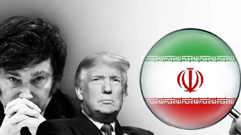 Trump Milei Irán