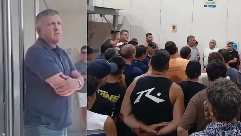 VIDEO | "Miren las tumbas de sus padres": fuerte cruce entre trabajadores y el dueño de emblemática láctea