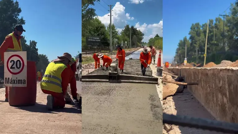 Ensanchan una de las rutas de la Provincia de Buenos Aires que cruza con la Panamericana