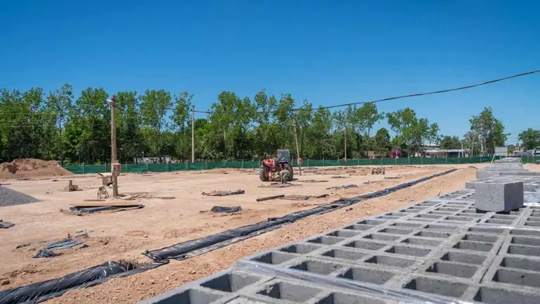 Este municipio del Conurbano avanza con la construcción de un nuevo microestadio