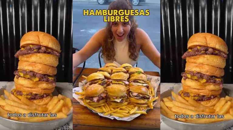 La hamburguesería que anunció menú libre por $22.000 para esta semana: dónde comer