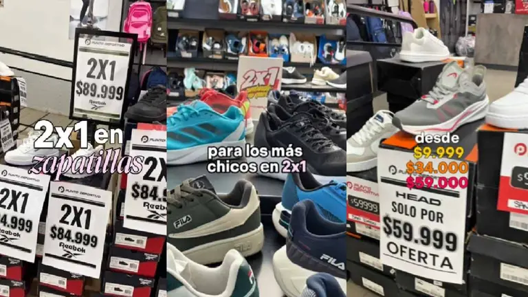 Reebook, Topper y otras marcas liquidan zapatillas: 2x1 y descuentos de hasta 70% por tiempo limitado