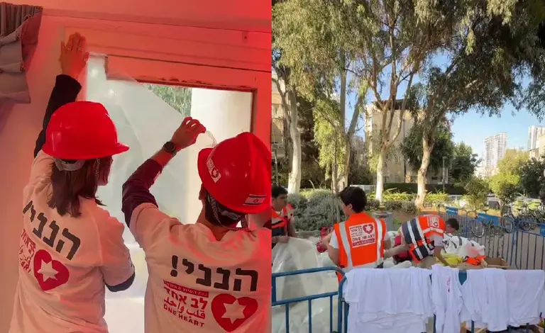 Así es ser voluntario en la guerra en Medio Oriente: el video de una argentina en Israel