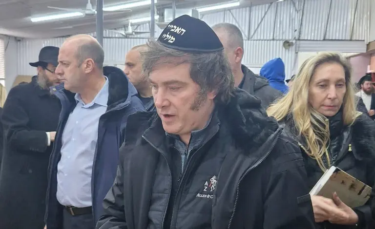 Milei ya está en Nueva York y cumplió con su tradicional visita espiritual: cómo es su agenda