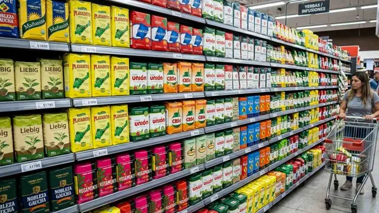 Cuánto salen las marcas de yerba más vendidas