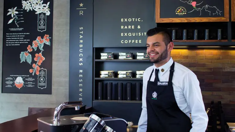 Empleado de Starbucks