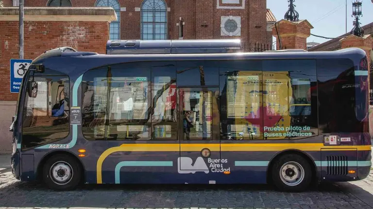 Cambia el recorrido del bus eléctrico en la Ciudad de Buenos Aires: hasta dónde llegará