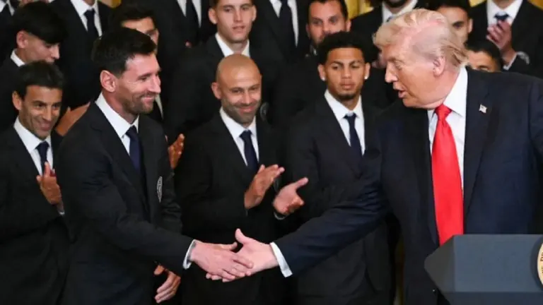 Messi, Trump y un debate político en Argentina, destaca The New York Times