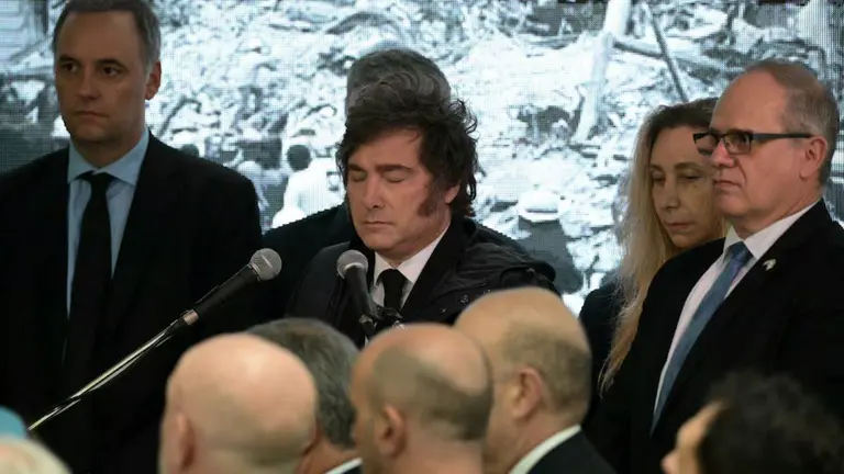 Milei aseguró que Argentina "es socia de Israel en el combate contra el terrorismo"