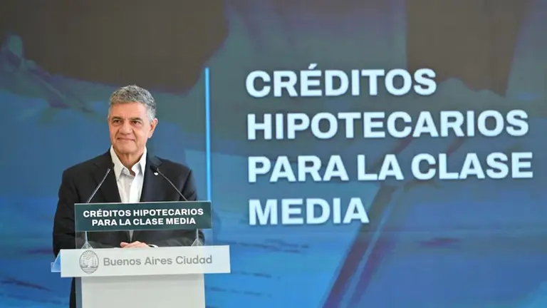 Jorge Macri lanzó créditos hipotecarios para clase media con una tasa de interés subsidiada por el Gobierno porteño