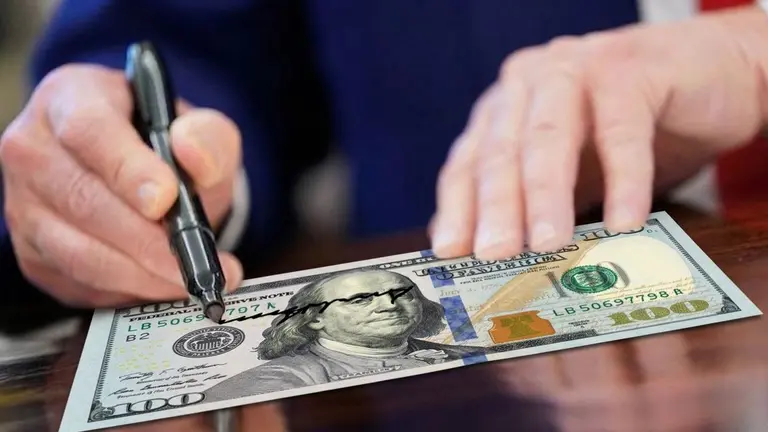Los nuevos dólares tendrán la firma de Trump: un hecho inédito que corta una tradición de 165 años