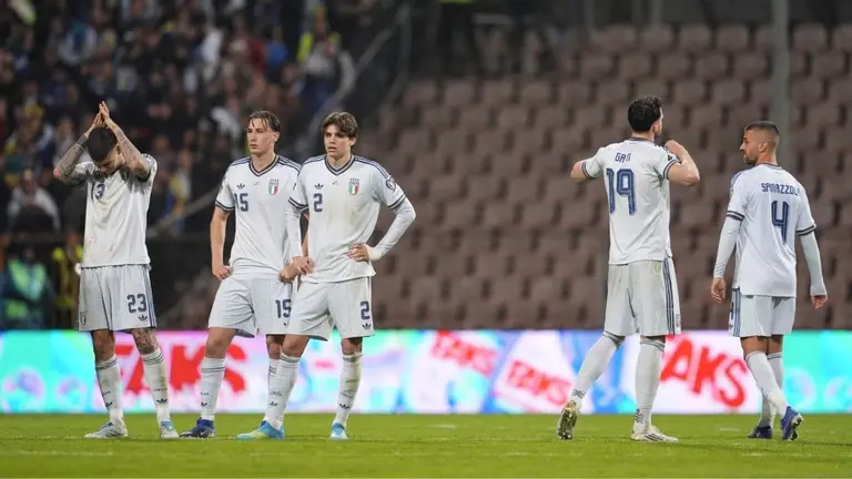 Llora Italia: la millonaria suma de dólares que no recibirá por quedar afuera del Mundial