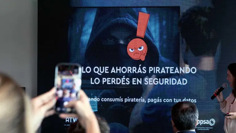 Entidades empresarias lanzan ofensiva contra el robo de datos por piratería
