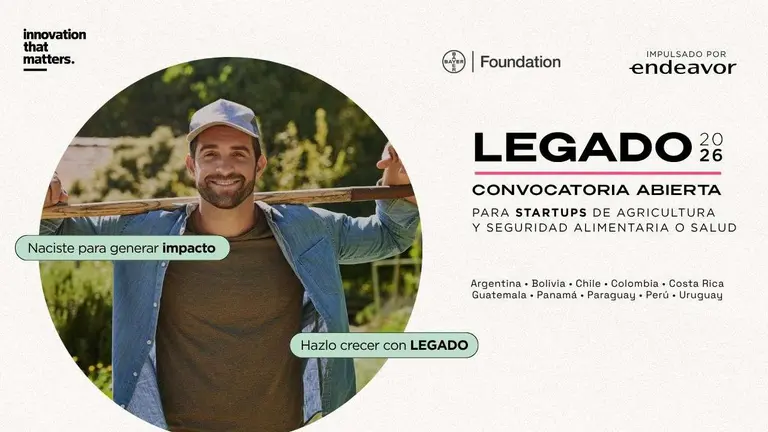 Bayer lanza LEGADO 2026: busca startups que transformen la salud y la alimentación en América Latina