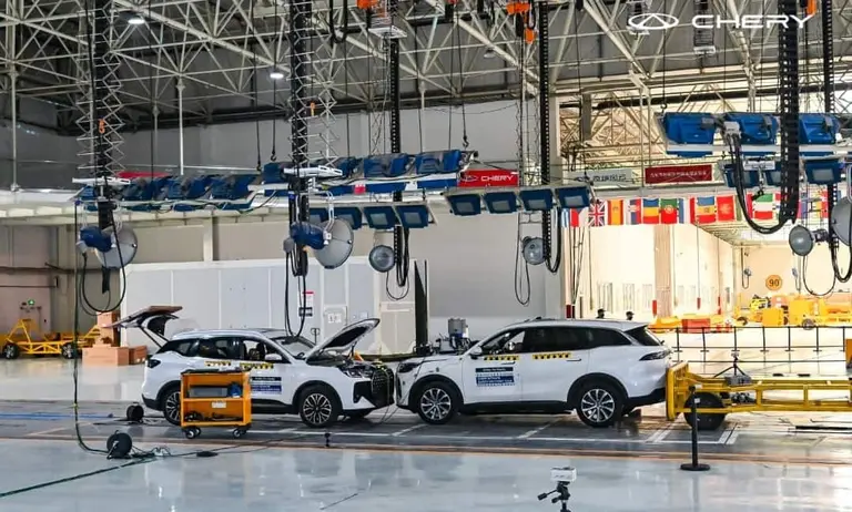 Chery Tiggo Crash test