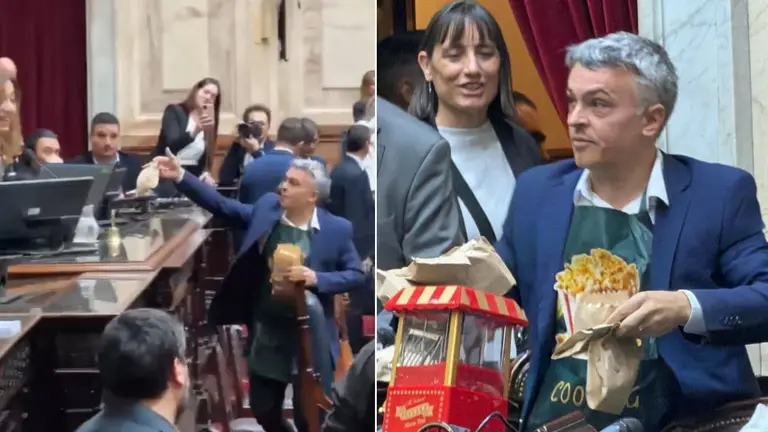 El diputado que hizo pochoclos, el día del ñoqui y otras chicanas y perlitas de una jornada caliente