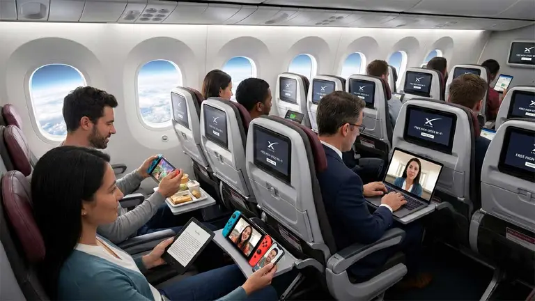 Starlink: ¿cómo tener Wi-Fi gratis en tu próximo vuelo?